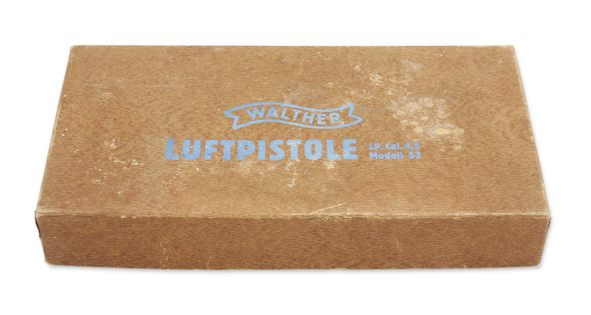 Walther Luftpistole LP53 Baujahr 1969 Walther`s Patent - Karton