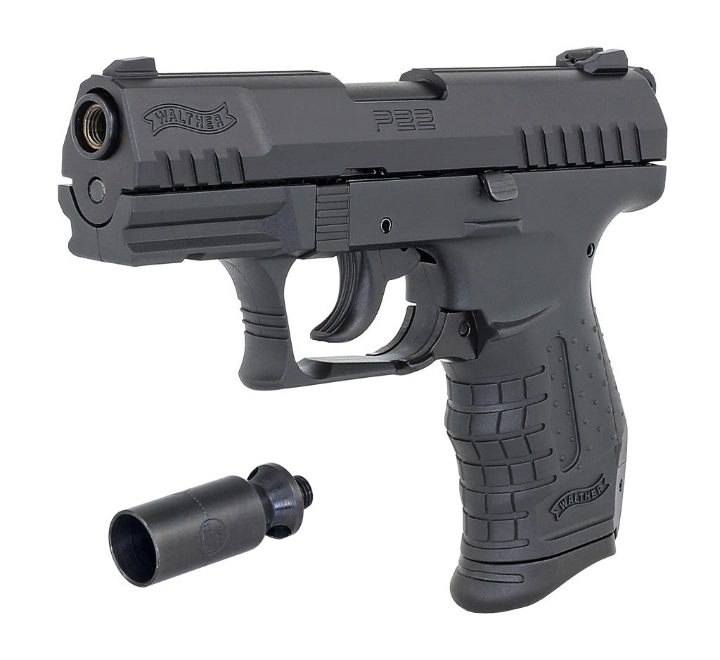 Walther P22 Ready Schreckschusspistole 9mm PAK inkl. Abschussbecher