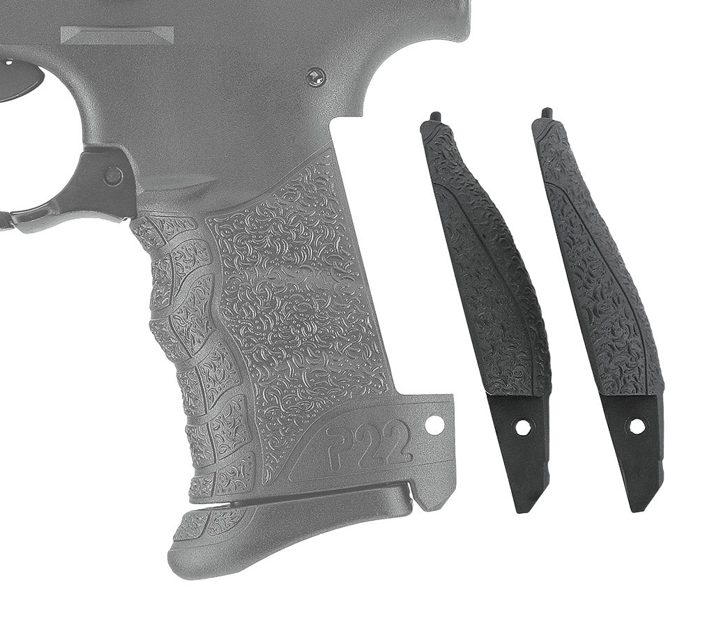 Walther P22Q Nickel Schreckschuss 9mm PAK - Mit Wechselgriffrücken