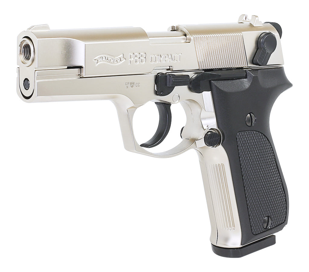 Walther P88 mattvernickelt Schreckschuss 9mm PAK 