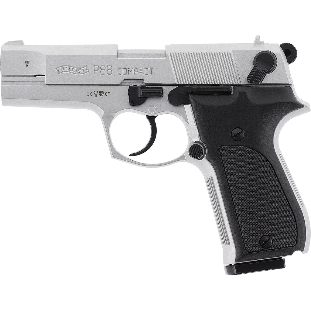 Walther P88 mattvernickelt Schreckschuss 9mm PAK