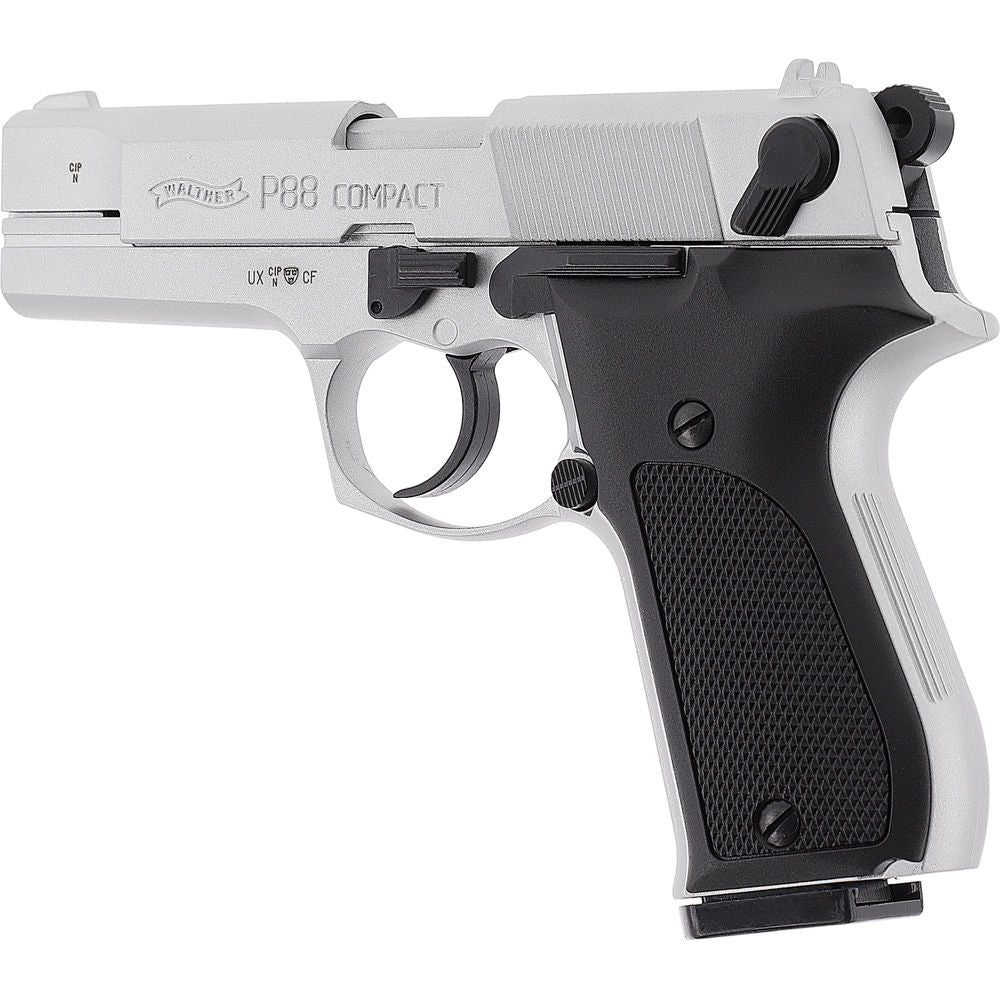 Walther P88 mattvernickelt Schreckschuss 9mm PAK