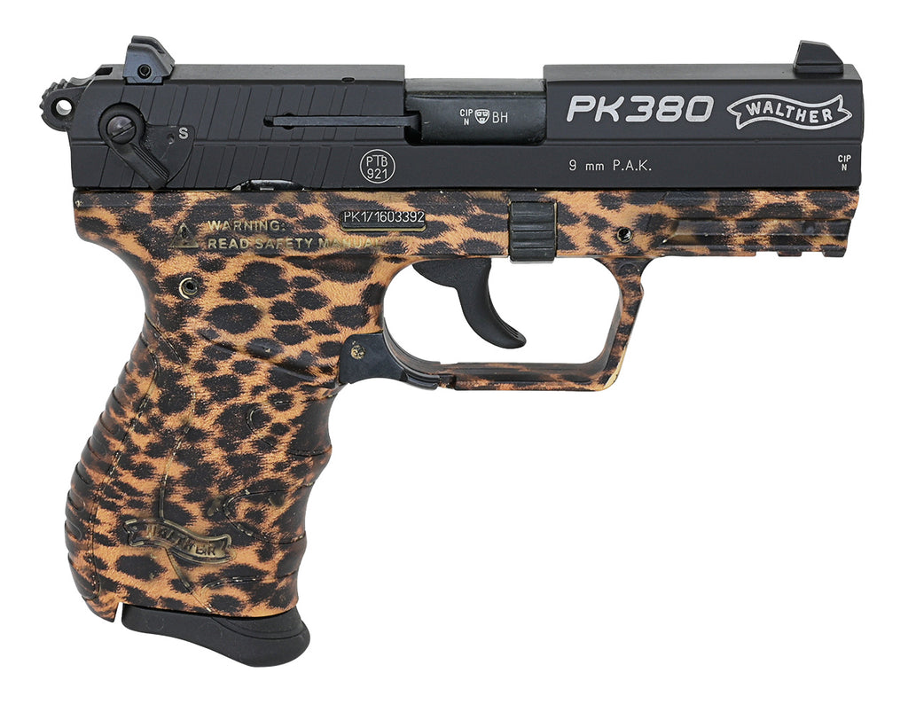 Einzelstück ! Walther PK380 Schreckschuss 9mm PAK Cheetah