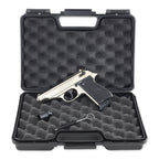 Walther PP polished chrome Schreckschuss Pistole 9mm PAK Koffer