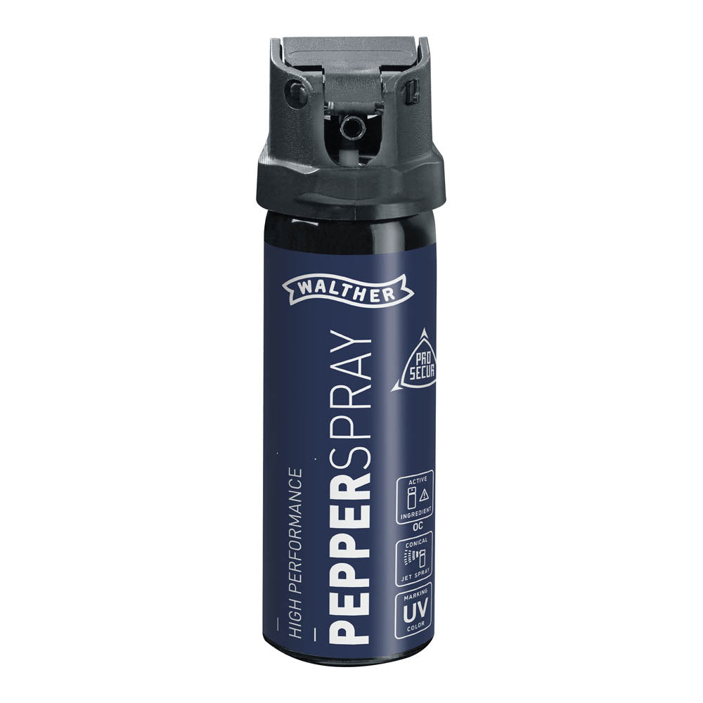 Walther ProSecur Pfefferspray 10% OC, 74ml Tierabwehrspray - ballistischer Strahl mit UV-Marking
