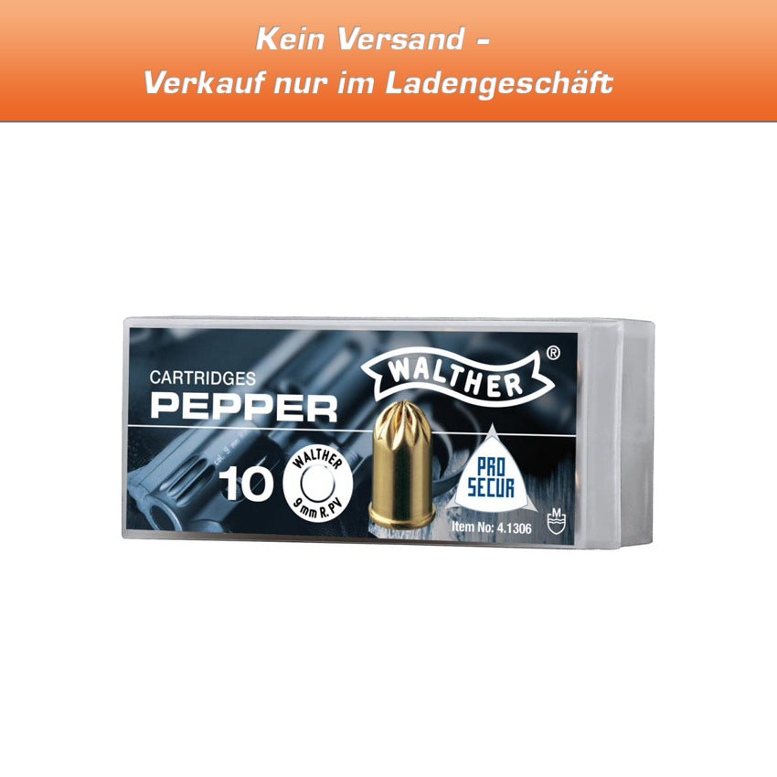 Pfefferpatronen 9mm für Revolver 10 St.