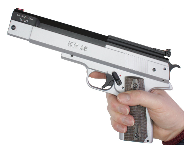 Luftpistole Weihrauch HW45 Stainless 