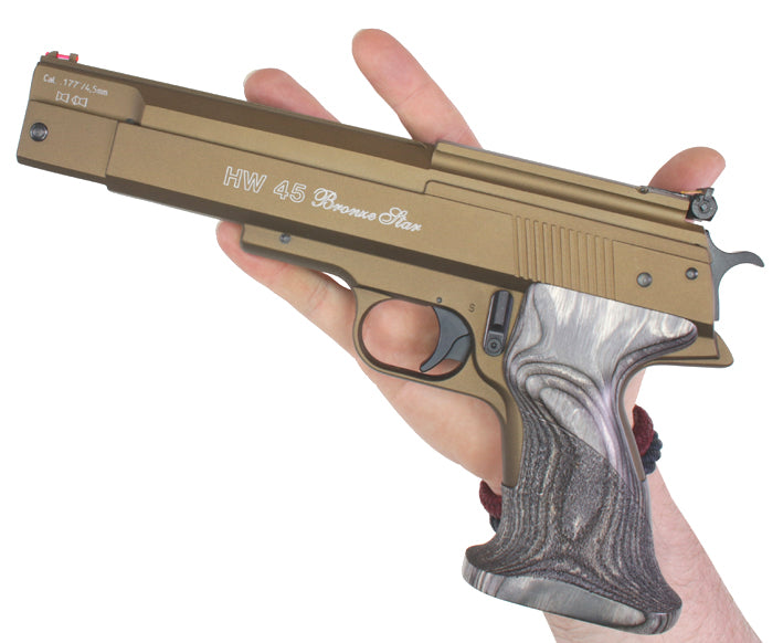 Weihrauch HW45 Bronze Star Kimme und Korn