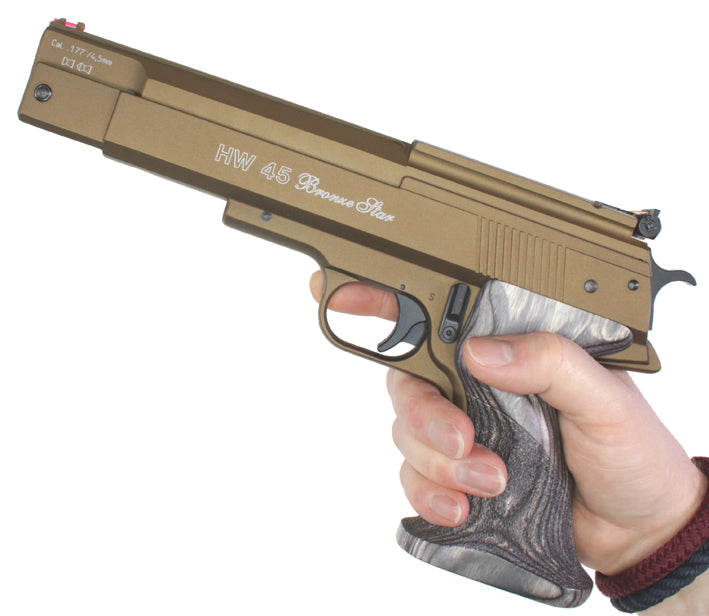 Weihrauch HW45 Bronze Star Luftpistole 5