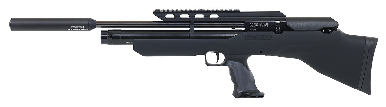 Weihrauch HW100 BP Bullpup Pressluftgewehr 4,5mm mit Schalldämpfer