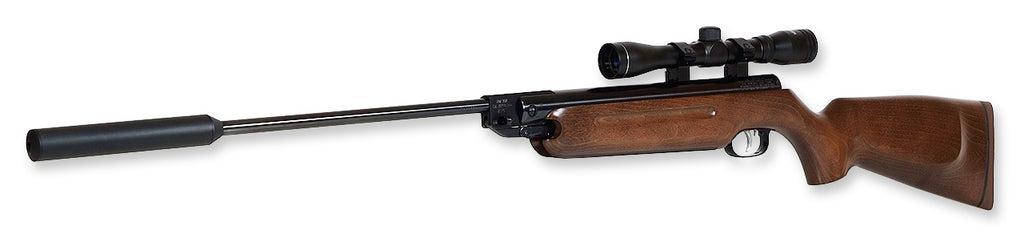 TOP ! Weihrauch HW35k Luftgewehr 4,5mm mit Schalldämpfer + ZF 4x32