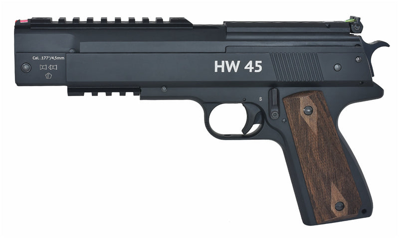 Weihrauch HW45 Luftpistole Kaliber 4,5mm mit Rail