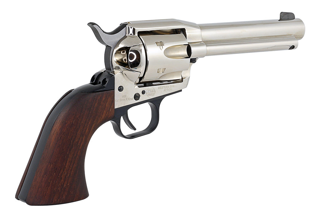 Weihrauch SA Peacemaker Westernrevolver verchromt Schreckschuss 9mm RK
