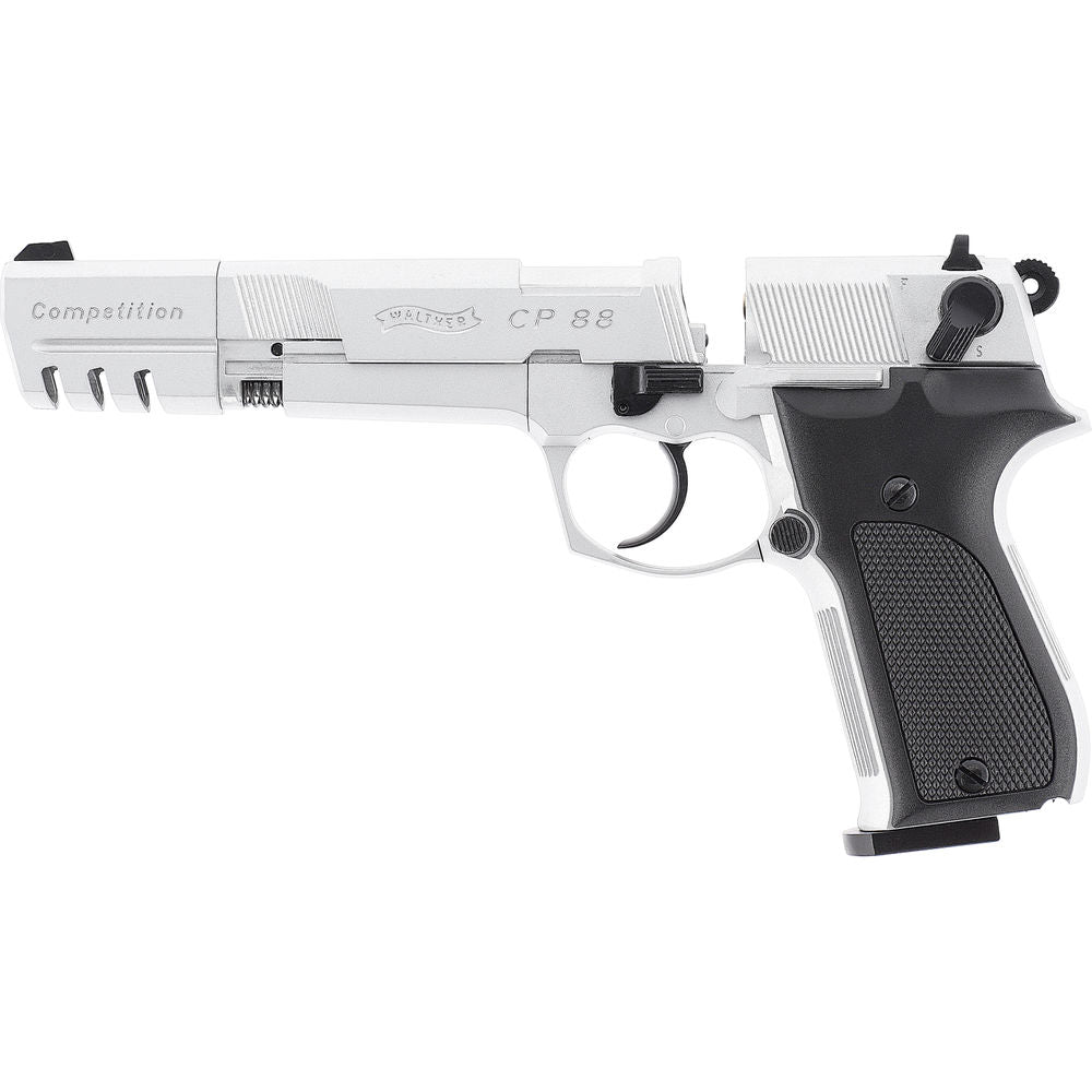 Walther CP88 Competition Vernickelt CO2 Luftpistole 4,5mm