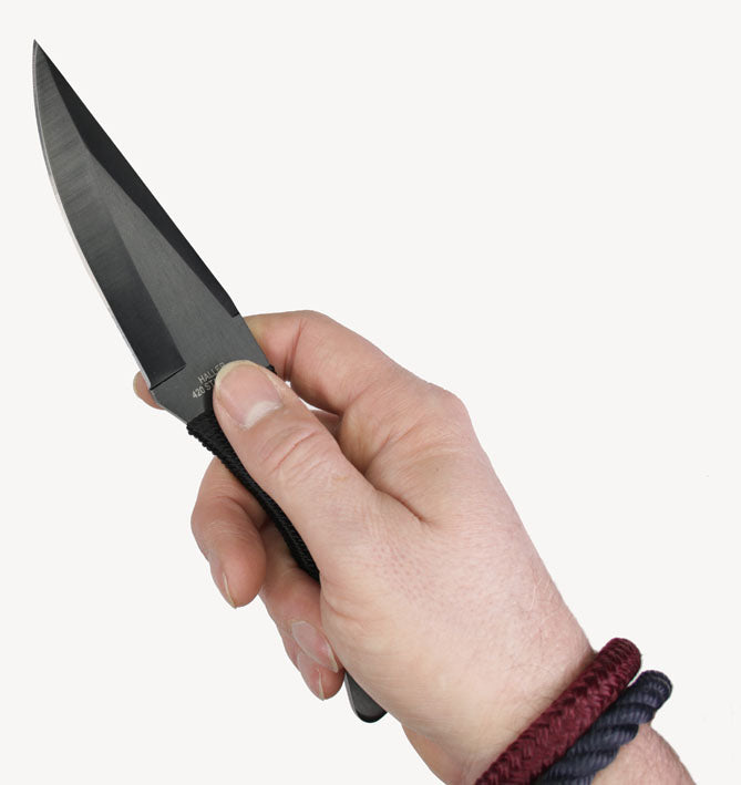 Wurfmesser Raven von Haller Stahlwaren, mit Nylonscheide