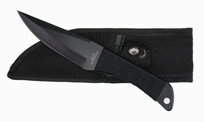 Wurfmesser Raven von Haller Stahlwaren, mit Nylonscheide