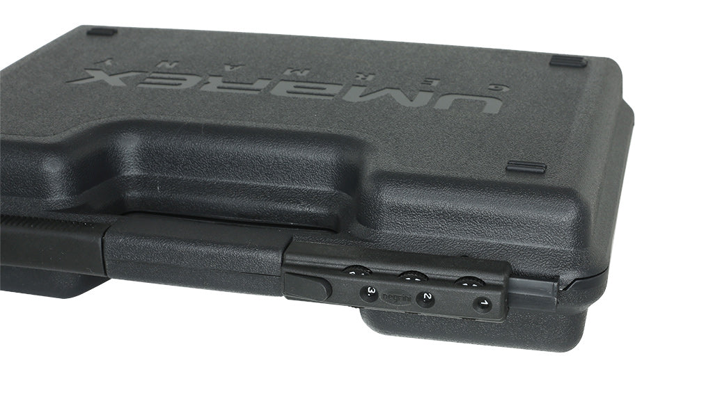 Stabiler Umarex Waffenkoffer für Kurzwaffen mit Zahlenschloss