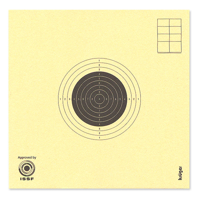 Luftgewehr - Zielscheiben 10cm x 10cm