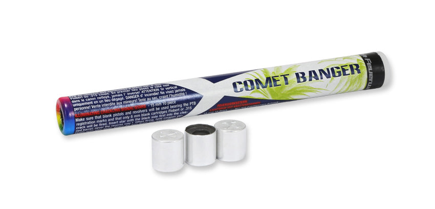 Comet Banger 10 tlg. Zink Pyro Feuerwerk für Schreckschuss
