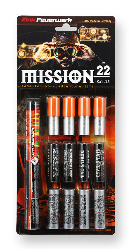 Mission 22 Zink Pyro Sortiment 