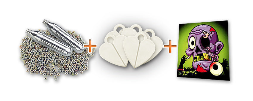 Heckler & Koch MP5K PDW CO2 Luftpistole 4,5mm Sparset +10 CO2 Kapseln