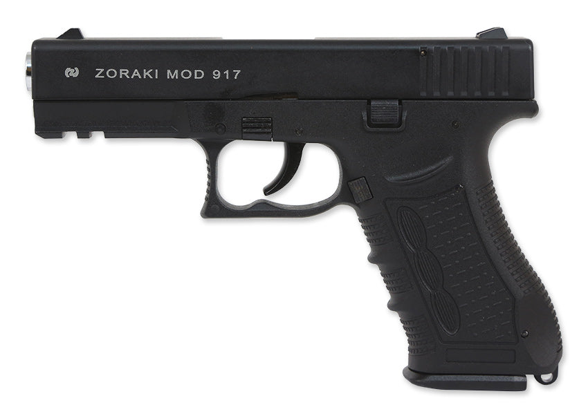 Zoraki 917 Schwarz / Chrom Schreckschuss 9mm PAK