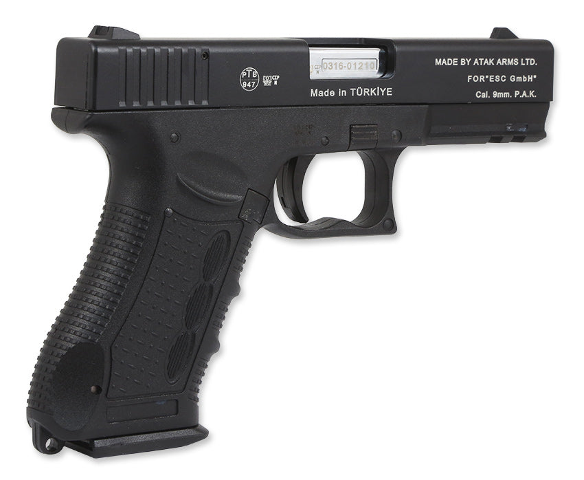 Zoraki 917 Schwarz / Chrom Schreckschuss 9mm PAK