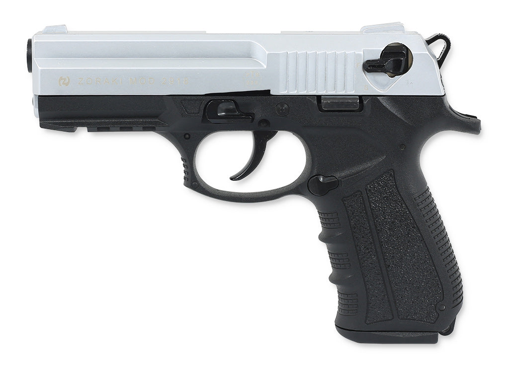 Atak Silah Zoraki 2918 Matt Chrom Sondermodell Schreckschuss 9mm PAK