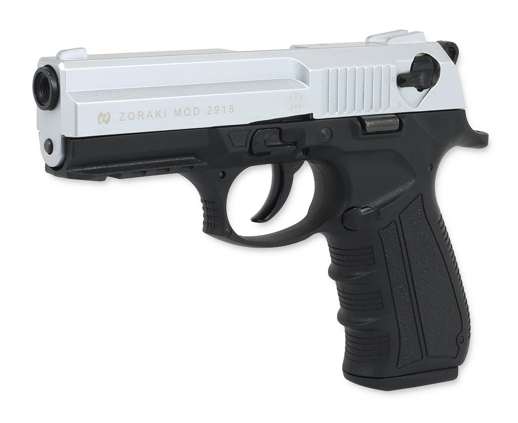 Atak Silah Zoraki 2918 Matt Chrom Sondermodell Schreckschuss 9mm PAK