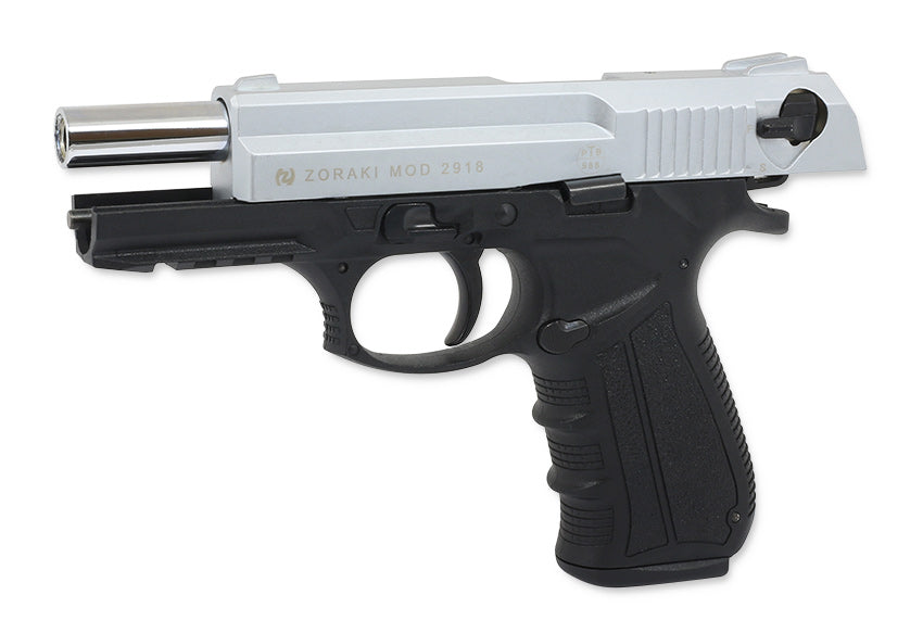 Atak Silah Zoraki 2918 Matt Chrom Sondermodell Schreckschuss 9mm PAK