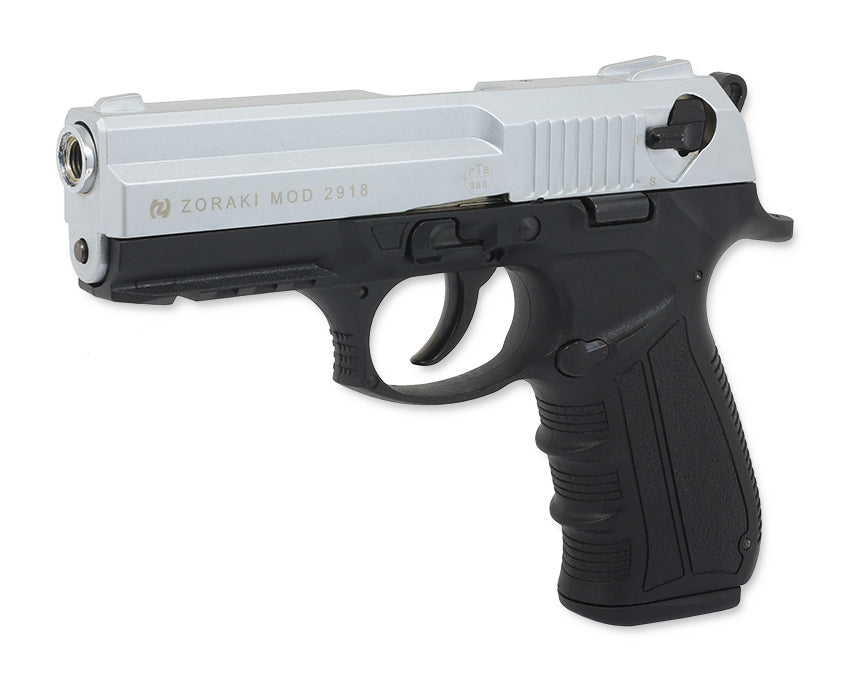 Atak Silah Zoraki 2918 Matt Chrom Sondermodell Schreckschuss 9mm PAK