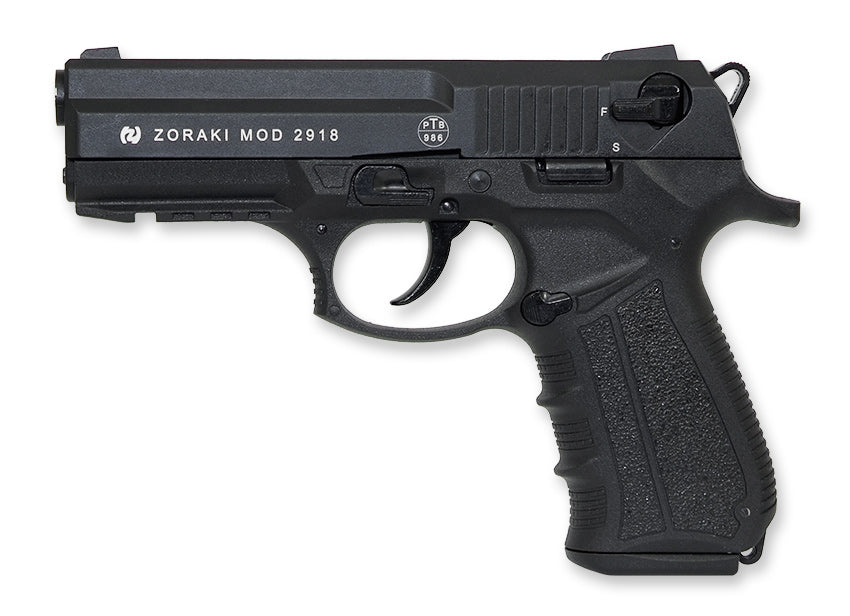 IWA 2017 Neuheit Atak Silah Zoraki 2918 Schwarz Schreckschuss 9mm PAK 