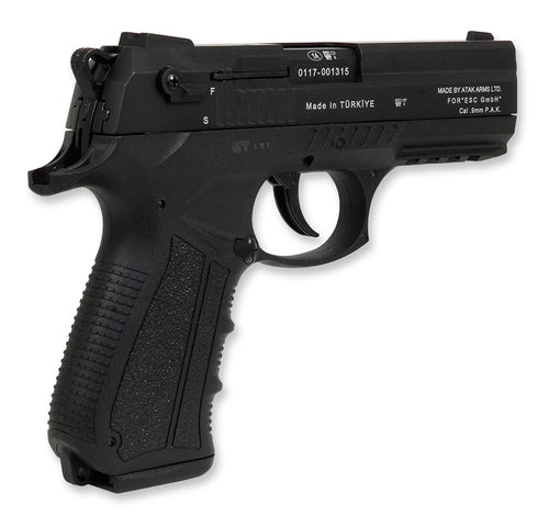 IWA 2017 Neuheit Atak Silah Zoraki 2918 Schwarz Schreckschuss 9mm PAK 
