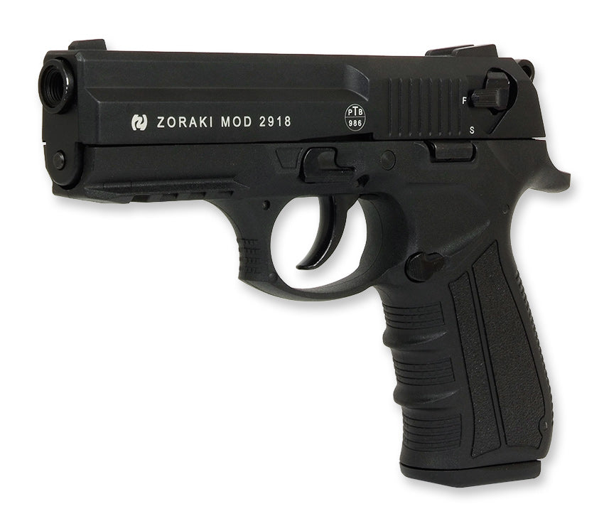 IWA 2017 Neuheit Atak Silah Zoraki 2918 Schwarz Schreckschuss 9mm PAK 