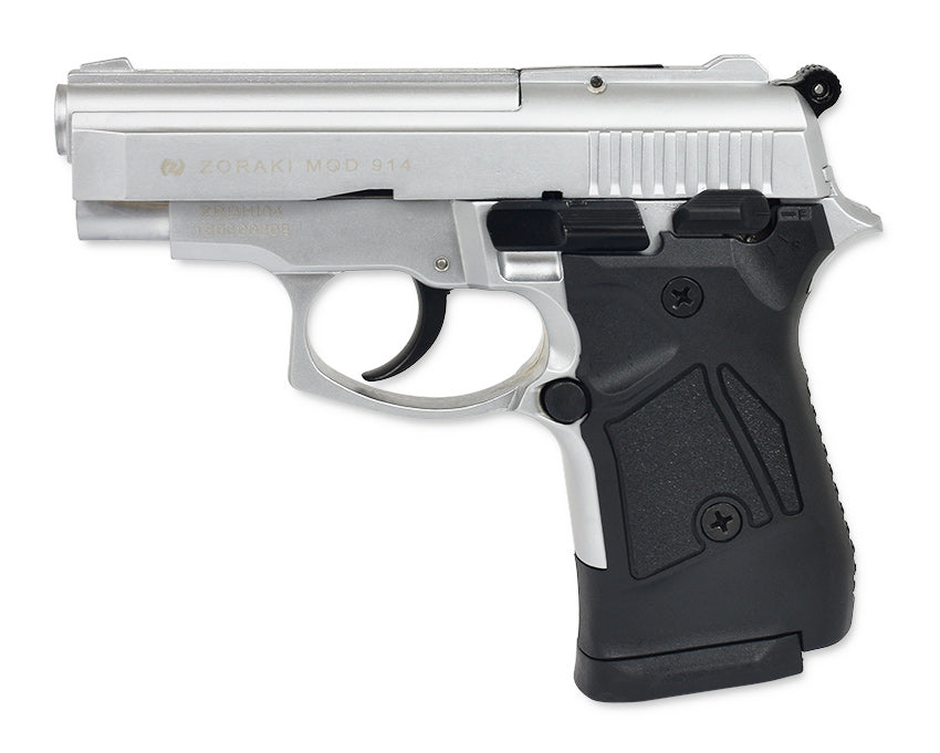 Atak Silah Zoraki 914 matt Chrom Schreckschuss 9mm PAK 