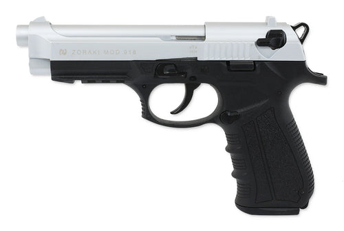 Atak Silah Zoraki 918 Matt Chrom Sondermodell Schreckschuss 9mm PAK