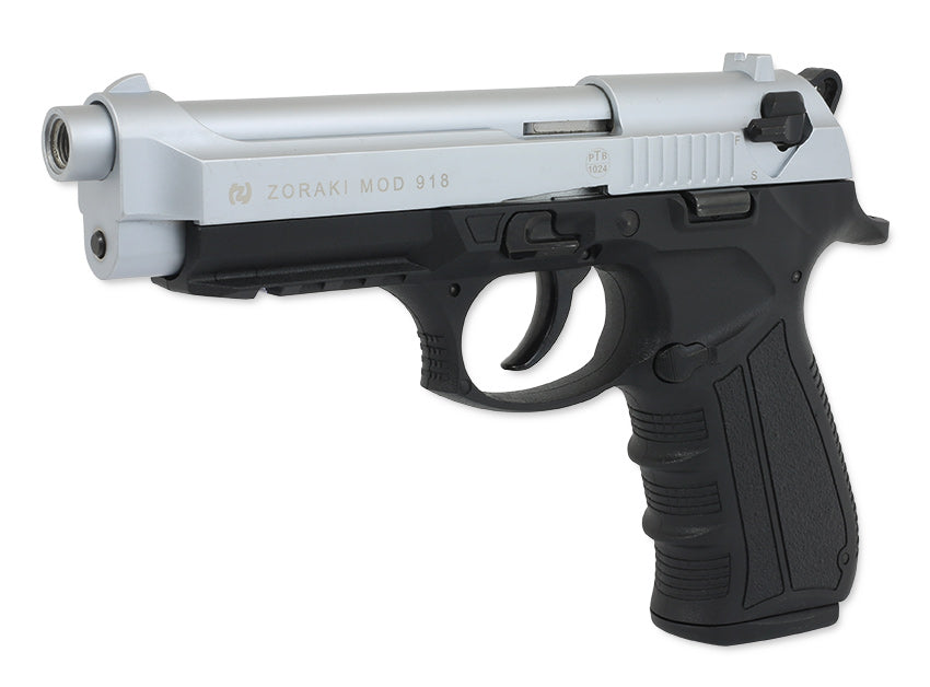 Atak Silah Zoraki 918 Matt Chrom Sondermodell Schreckschuss 9mm PAK