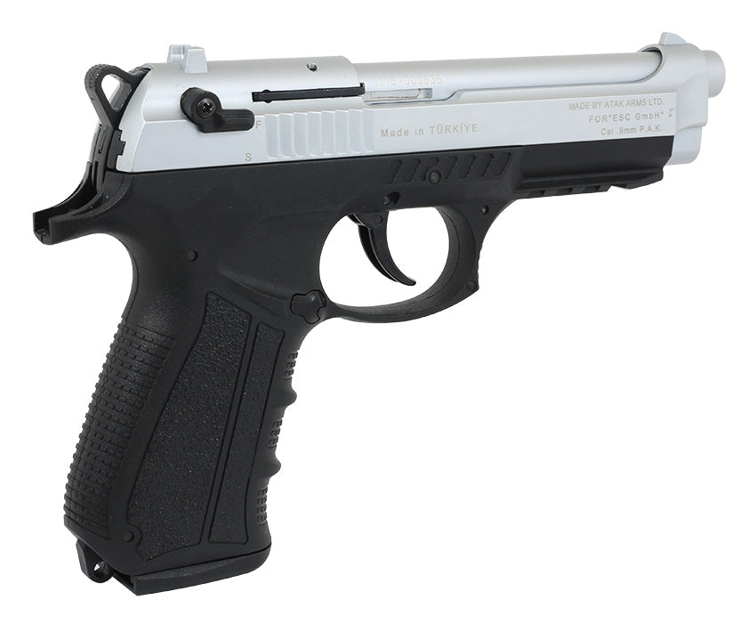 Atak Silah Zoraki 918 Matt Chrom Sondermodell Schreckschuss 9mm PAK