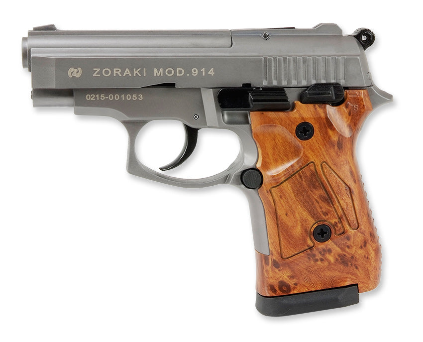 Atak Silah Zoraki 914 Titan Holzoptik Schreckschuss 9mm PAK