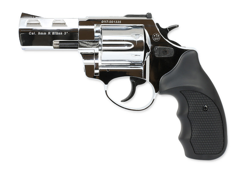 Zoraki R2 Schreckschussrevolver chrom mit 3" Zoll Lauf Kaliber 9mm RK