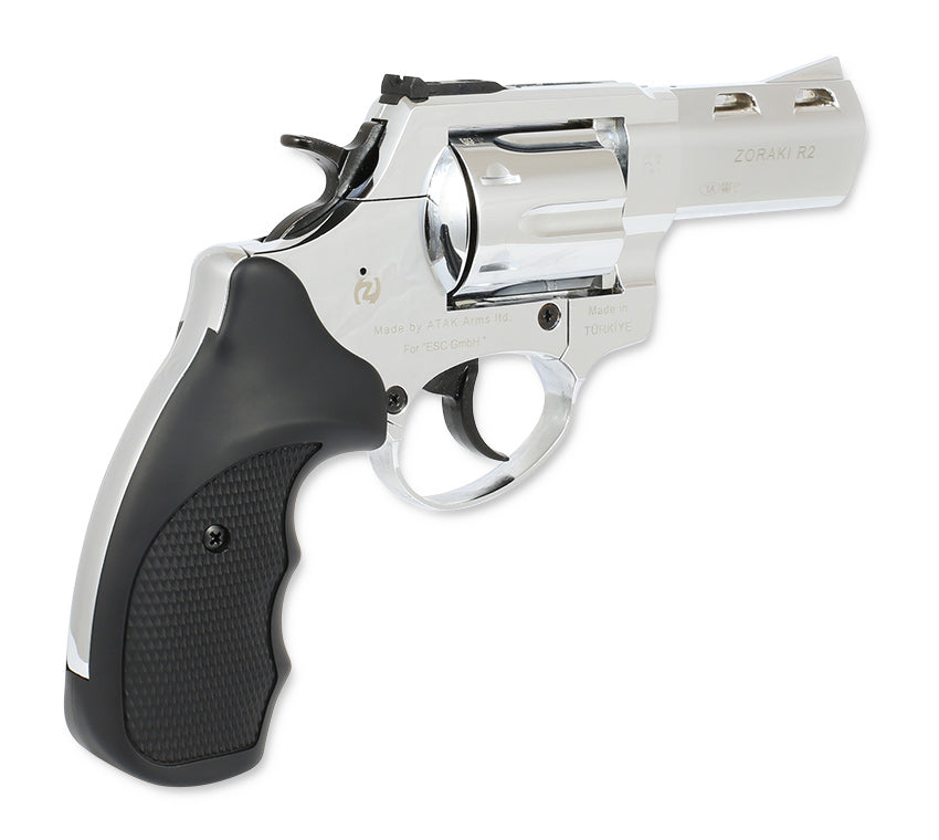 Zoraki R2 Schreckschussrevolver chrom mit 3" Zoll Lauf Kaliber 9mm RK