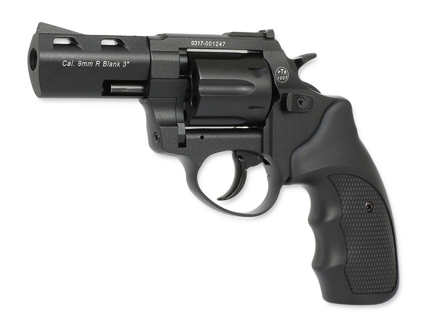 Zoraki R2 Schreckschussrevolver schwarz mit 3" Zoll Lauf Kaliber 9mm RK