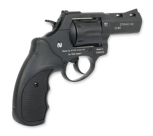 Zoraki R2 Schreckschussrevolver schwarz mit 3" Zoll Lauf Kaliber 9mm RK