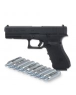 Glock 19X CO2 Blowback Luftpistole 4,5mm BB Sparset +10 CO2 Kapseln