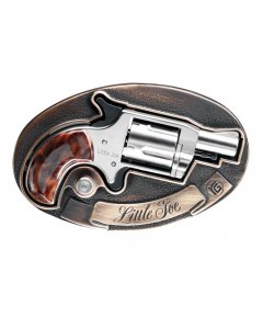 Revolver Little Joe Kaliber 6mm, mit Gürtelschließe