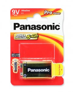 Panasonic Pro Power 9V Blockbatterie