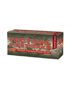 Tactical Fireworks Pyro Pfeifgeschosse 50 tlg. für Schreckschuss Waffen