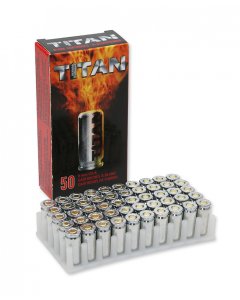 Perfecta Titan 9mm PAK Knallpatronen für Schreckschuss 50 Schuss