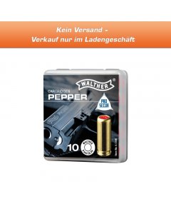 Walther Pfeffer-Gas Patronen 9mm PA 10 Schuss 